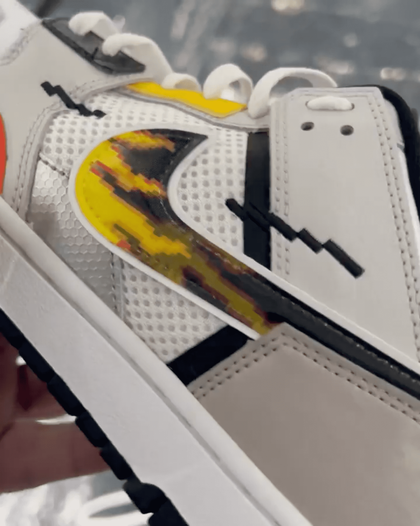 Nike Mighty Swooshers Dunk Holographic Flame