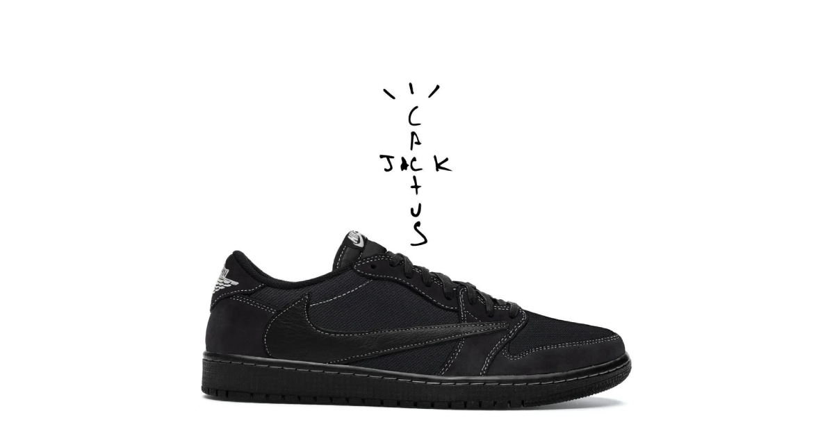 Real or Travis-ty? Travis Scott x Air Jordan 1 Low OG âBlack Phantomâ Coming in Full Family 