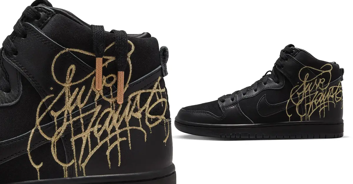 Faust x Nike Dunk High DH7755-001 New Sneakers Release Date Info