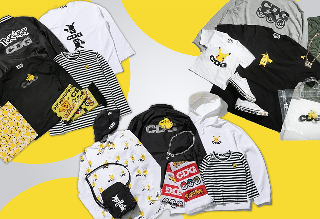CDG x Pokemon Collab