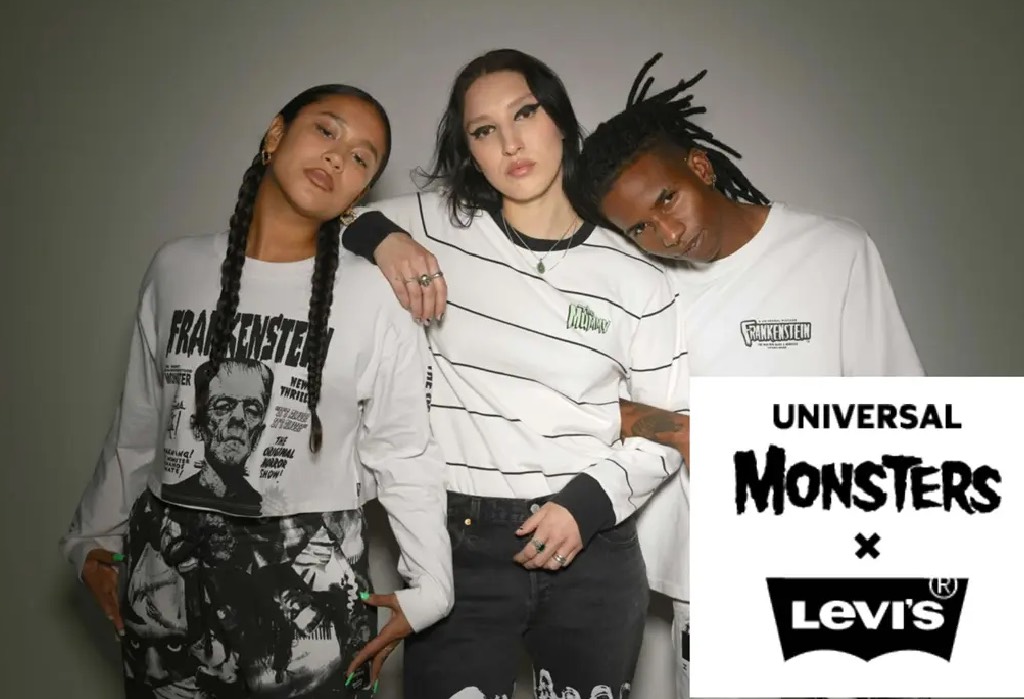 Stream And Chill With Universal Monsters x Levi’s Apparel Collection