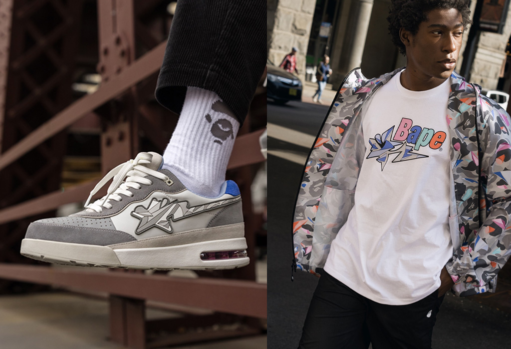 Louis De Guzman Infuses Art on the BAPE ROAD STA