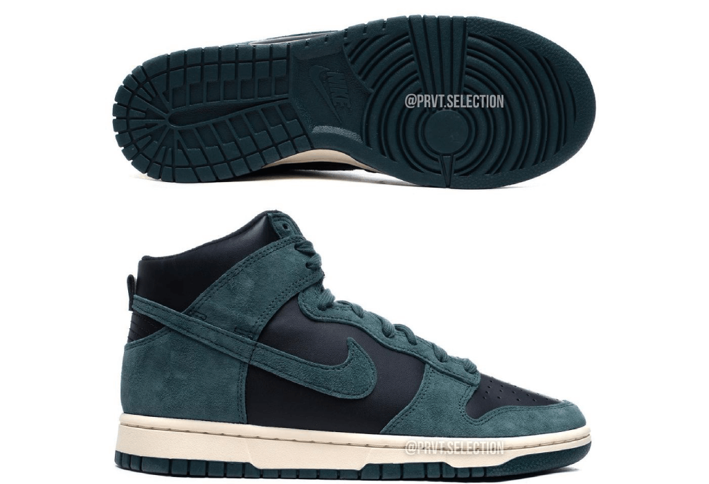 Nike Dunk High “Faded Spruce” Receives a Release Date | SNKRDUNK ...