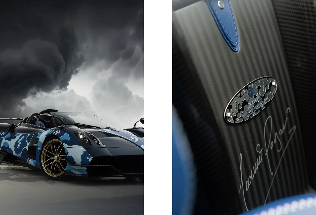 パガーニ　pagani ジャケット　新品　huayra roadster BC Pagani Automobili Huayra Roadster BC Men's Full-Zip
