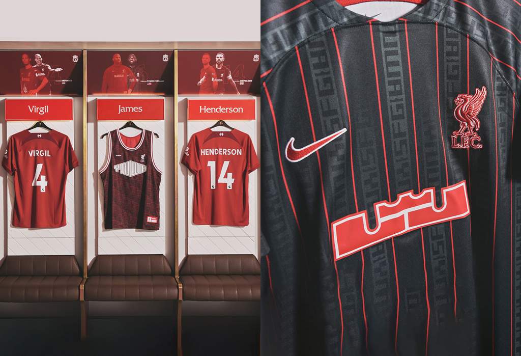 Liverpool F.C. And LeBron James Collection