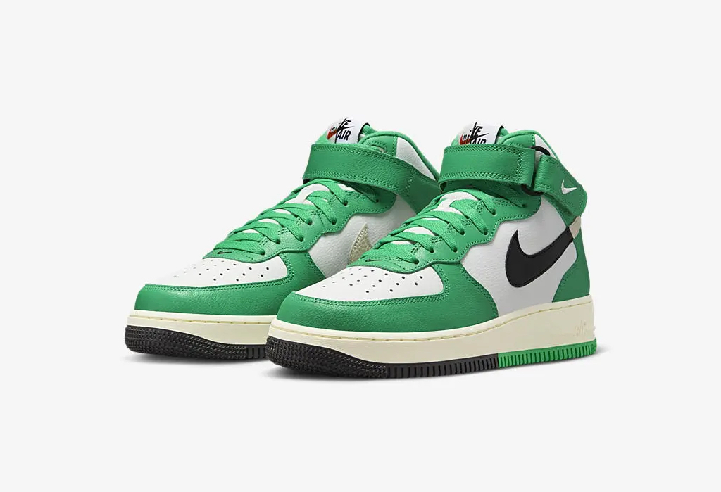 Nike Air Force 1 Mid Split “Stadium Green” is Set to Arrive