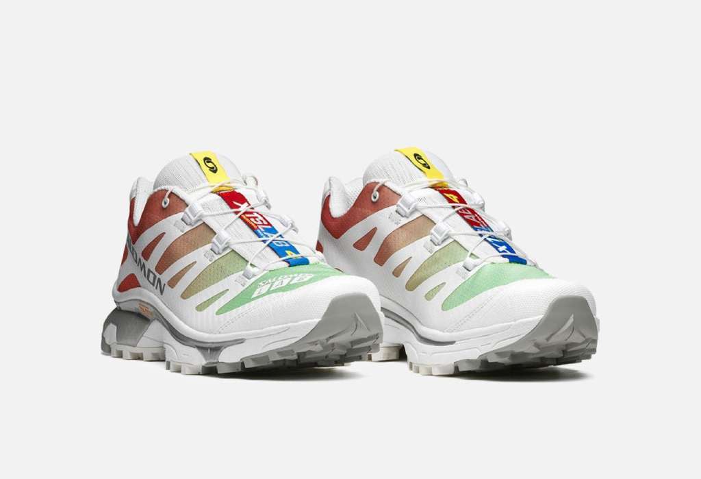 Salomon XT-4 “Green Ash/Coral”