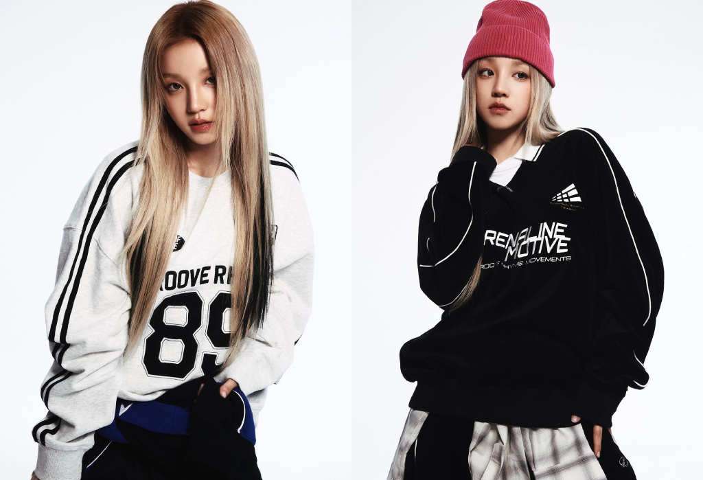 G-IDLE Yuqi x grooverhyme Fall 2023