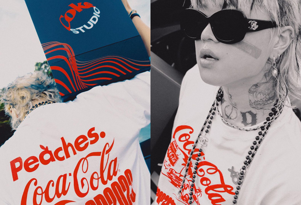 Peaches x Coca-Cola x Superpop 2023 Merch