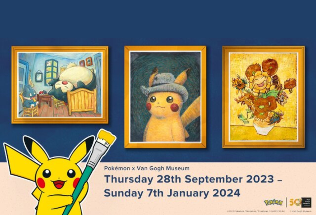 Pokémon x Van Gogh Museum