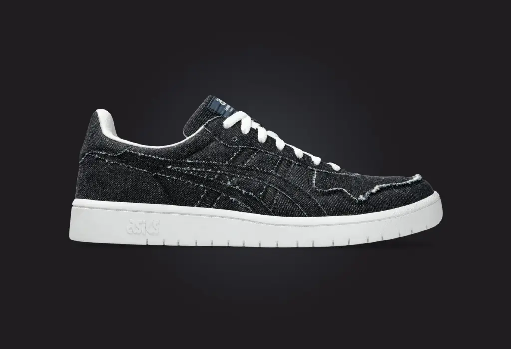【Comme des Garcons Homme Deux】 x Asics Japan Sデニムスニー x Asics Japan S denim sneakers in blue - Comme Des Garcons