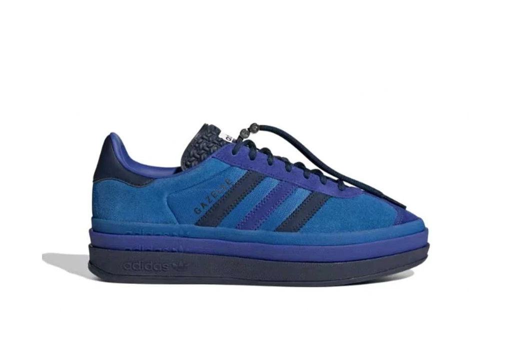 スニーカー adidas x ORDINARY PEOPLE GAZELLE BLACK W BLUE BLACK ORDINARY PEOPLE x adidas Originals | Release Date & Price