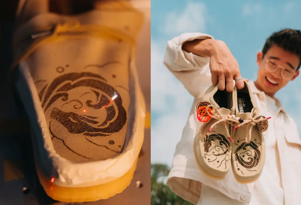 tobyato and Clarks Celebrate Wallabee Day With 30 Custom “Dragon Dance” Pairs