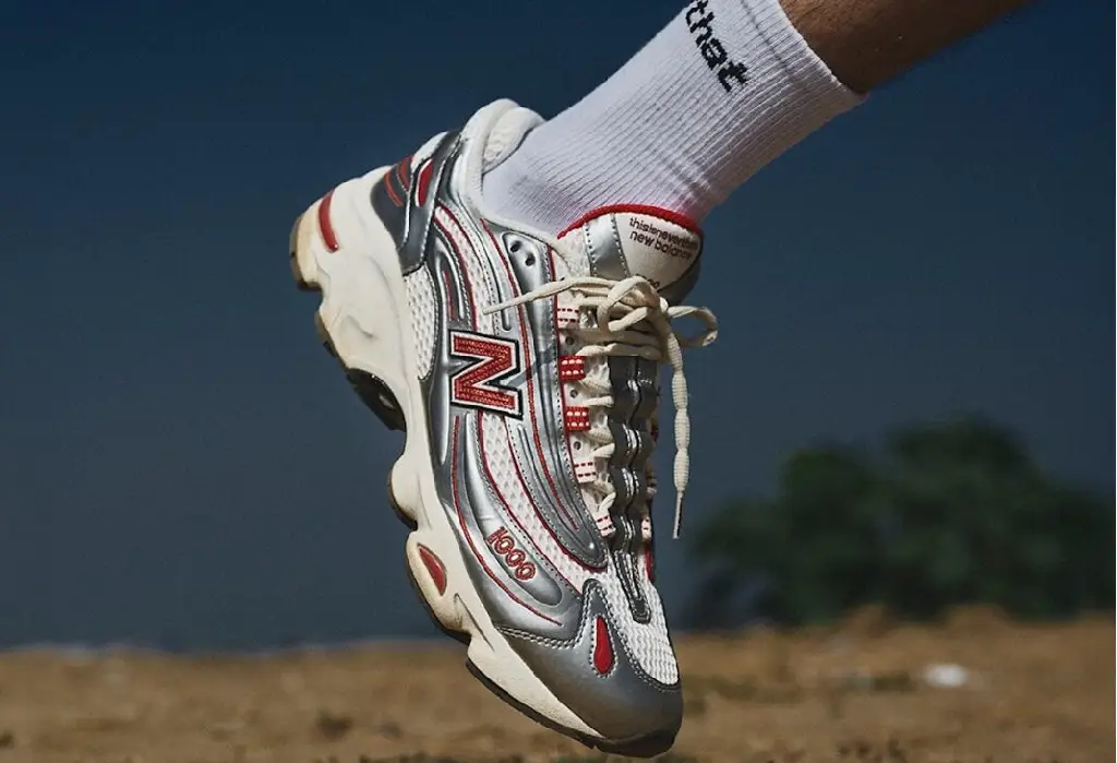 thisisneverthat x New Balance M1000 TI “Silver/Red”