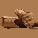 Nike Air More Uptempo Slide “Flax”