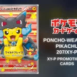 Pokémon TCG Poncho-wearing Pikachu