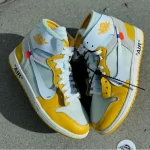 Off-White™ x Nike Air Jordan 1 High OG "Canary Yellow"