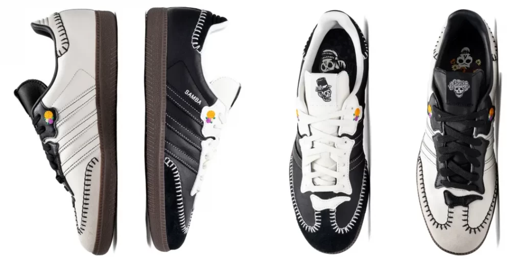 【adidas】Samba Dia De Los Muertos Pack [オシャレ★シック★] adidas Samba OG Día de Muertos Pack Black Men's - JI3932 - US