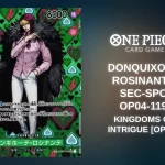ONE PIECE Card Game Donquixote Rosinante