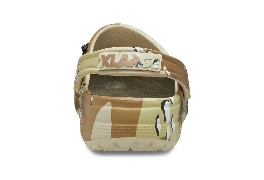 XLARGE x Crocs Classic Clog "Desert Camo"
