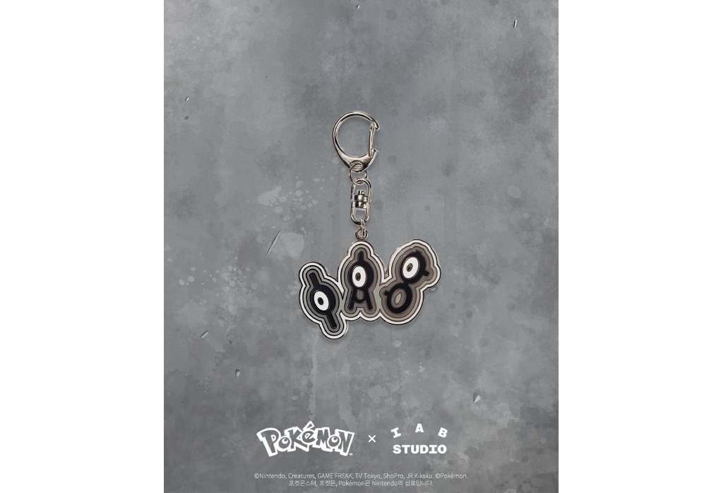 ★入手困難★IAB Studio x Pokemon Unown Keyring Pokémon x IAB STUDIO “Unown” Apparel Collection [Release