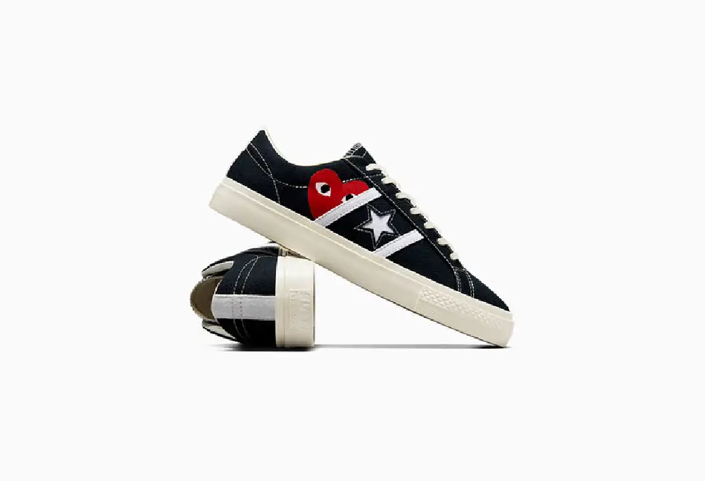 Comme des garcon play × converse ワンスター Comme Des Garçons Play x Converse One Star Academy Pro