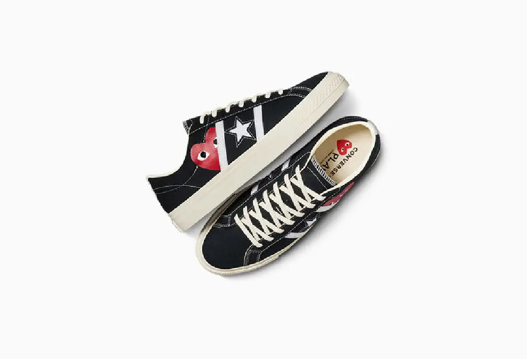 Comme des garcon play × converse ワンスター Converse x PLAY Comme des Garçons One Star Academy Pro Low