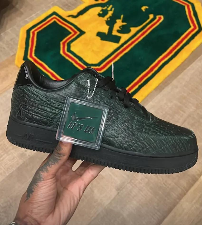 Lil Yachty x Nike Air Force 1 "Crocodile"