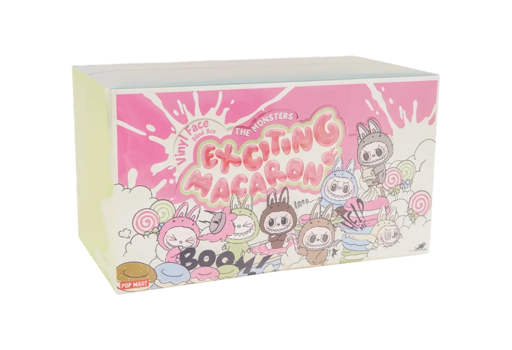 POP MART THE MONSTERS (LABUBU) Exciting Macaron Plush Series [Assortment Box]