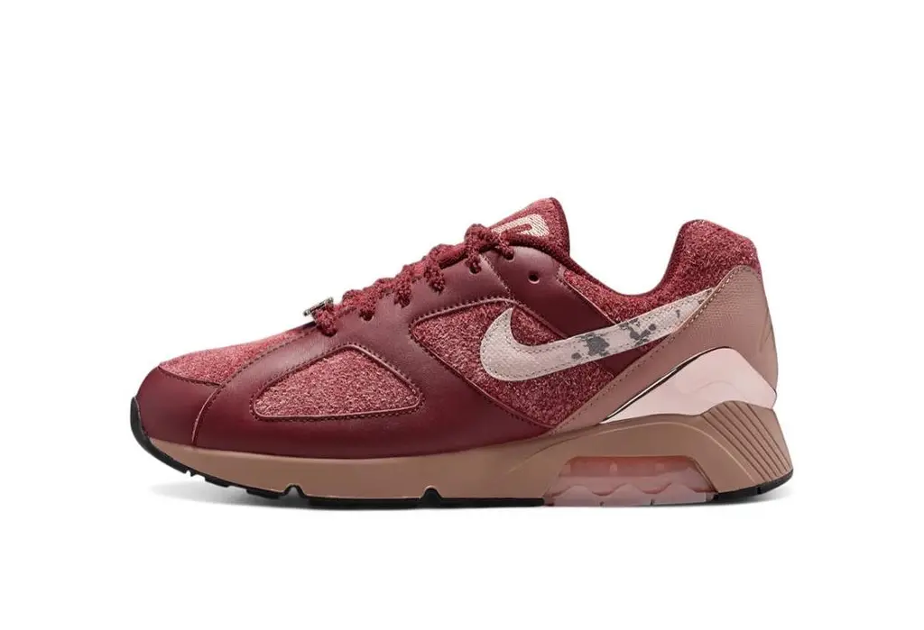 Apron Records x Nike Air 180 “Fossil Rose”