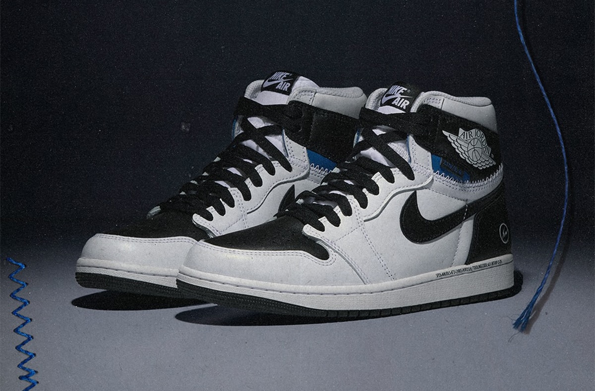 fragment x UNION x Air Jordan 1 High OG “White/Black” [Release Date/Price/Where To Buy]