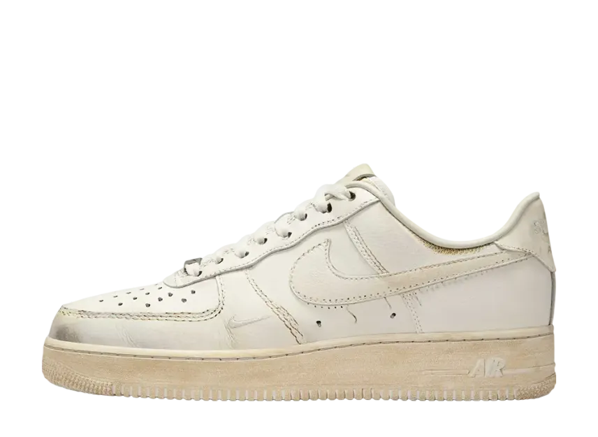 .SWOOSH x Nike Air Force 1 Low “Dirty Triple White”