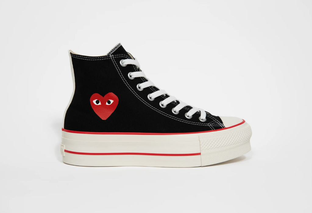 PLAY COMME des GARÇONS x Converse Platform Sneakers [Release