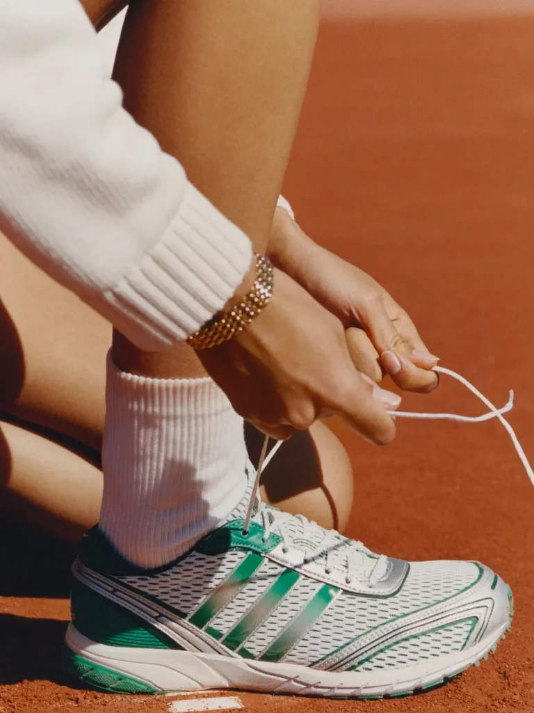 [ADIDAS] SPORTY & RICH X ADIDAS ADIZERO ADIOS ☆送料込☆ adidas Originals x Sporty & Rich Adizero Adios Green, White