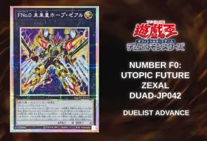 yu☆ DUAD-JP042 - Yugioh - Japanese - Number F0: Utopic Future