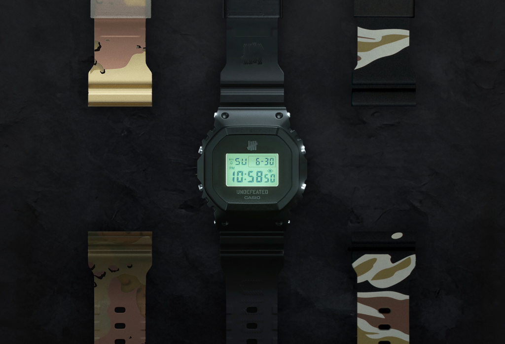 Get the UNDEFEATED Look With the G-SHOCK DWE-5600UD-1
