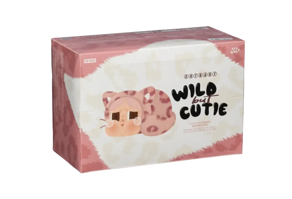 POP MART CRYBABY Wild but Cutie Series - Vinyl Plush Pendant [Assortment Box]