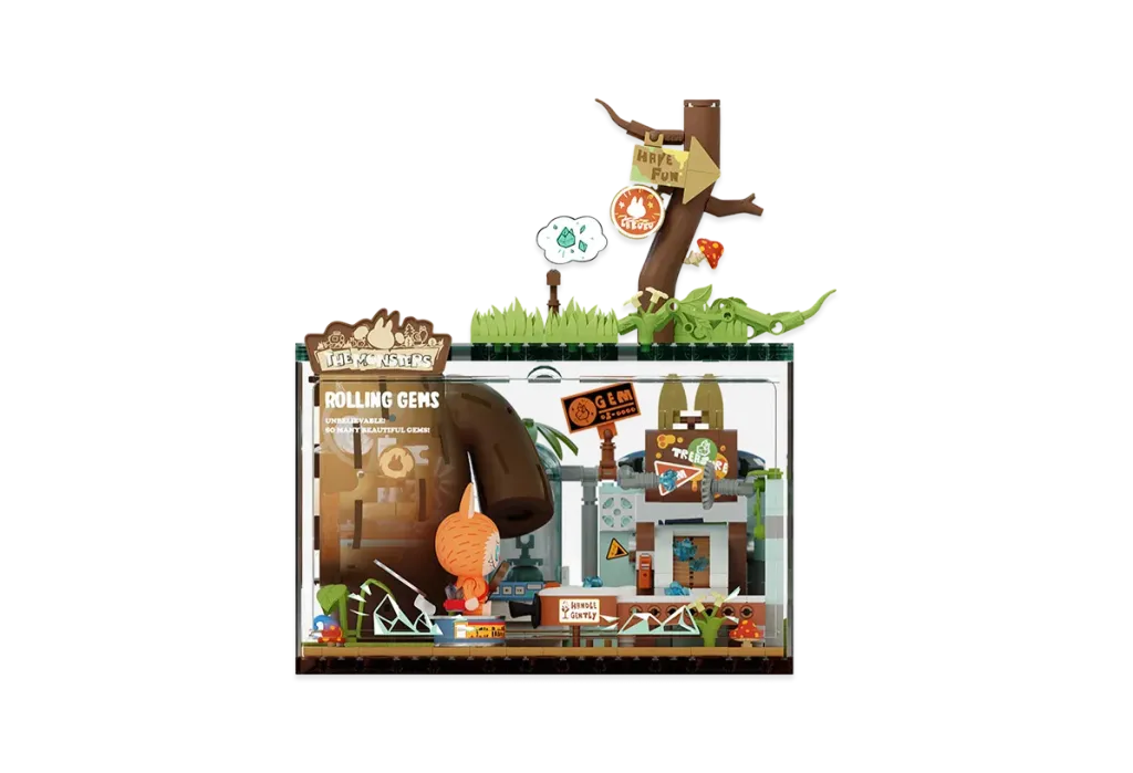 THE MONSTERS Forest Secret Base Series Blocks