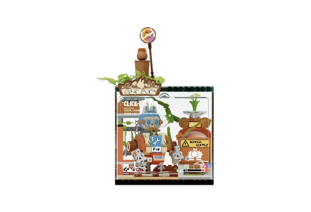 THE MONSTERS Forest Secret Base Series Blocks
