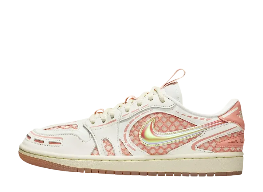 Air Jordan 1 Low Method of Make V3 “Sail/Washed Coral”