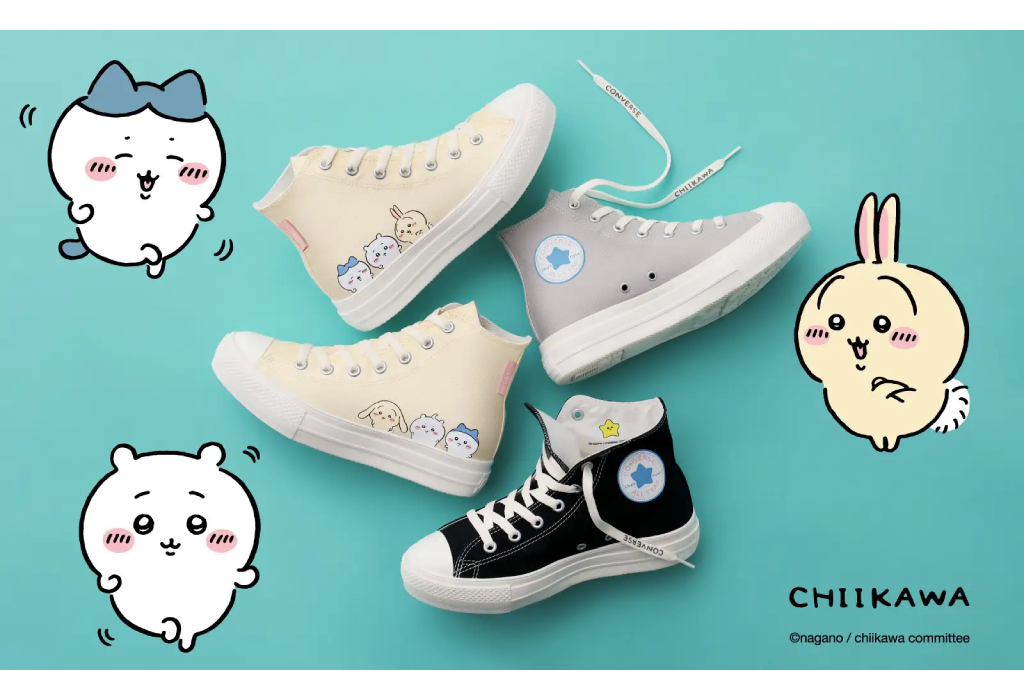 Chiikawa Converse SS25 Drop 2 Hachiware Usagi