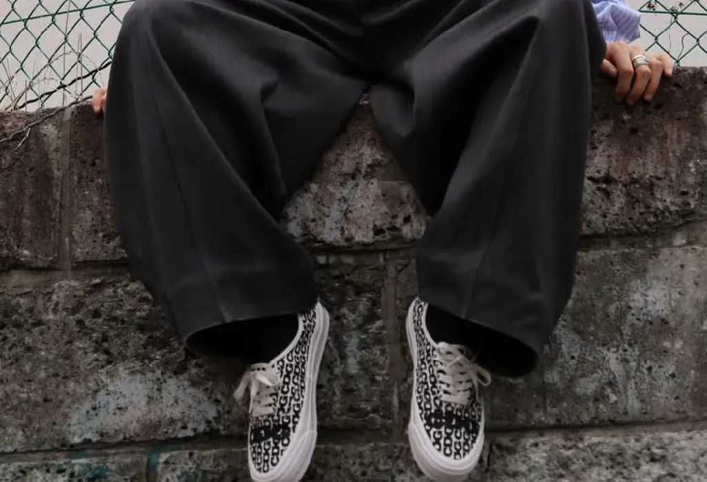 COMME des GARÇONS x Vans Authentic “CDG Print”