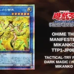 Yu-Gi-Oh TCG Ohime the Manifested Mikanko