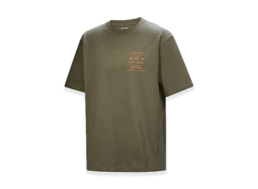 ARC'TERYX Walkgently Cotton Cedar Bark Short Sleeve Men's 
