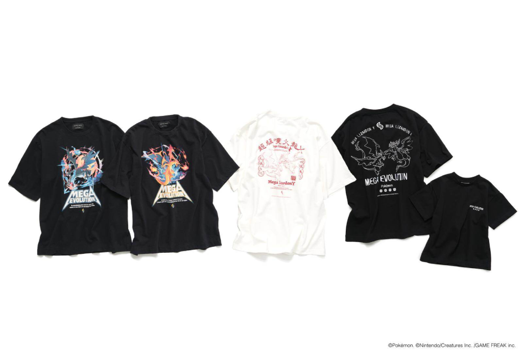 TOKYO BASE Pokémon LEGENDS Z-A T-Shirt Charizard Mega Evolution