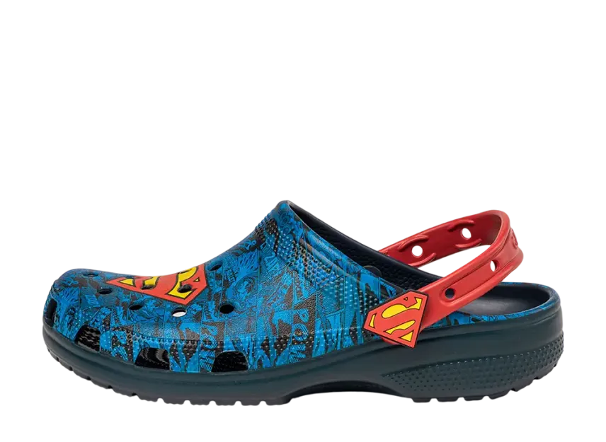 Crocs collab: DC Comics x Crocs Classic Clog "Superman"