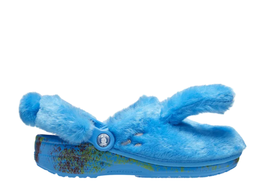 Crocs collab: Melting Sadness x Crocs Classic Clog "Plush Bunny Blue"