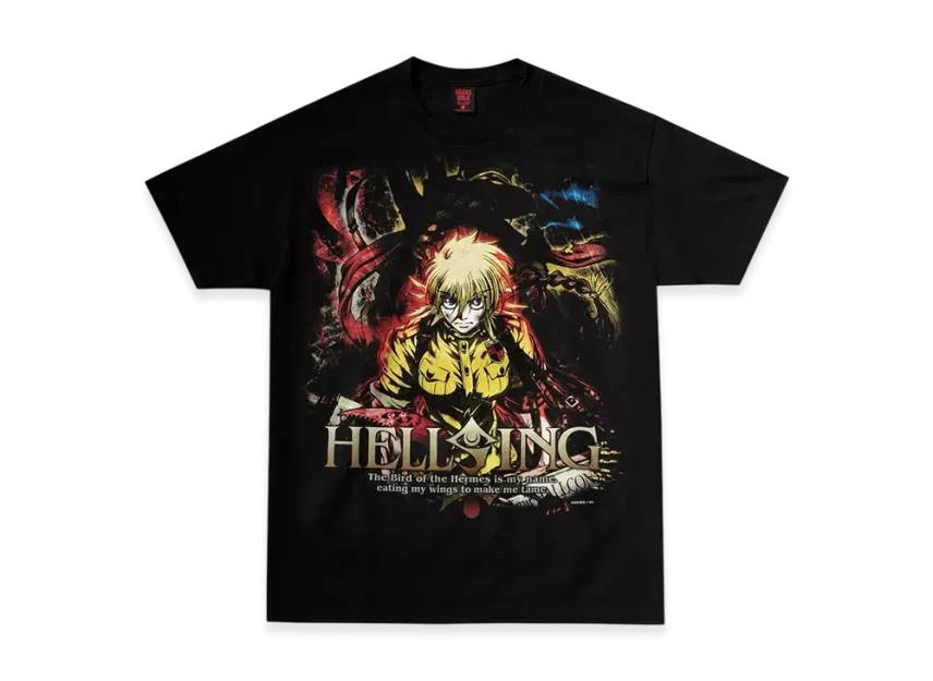 Geeks Rule x HELLSING OVA Silkscreen Printing T Shirt Seras 