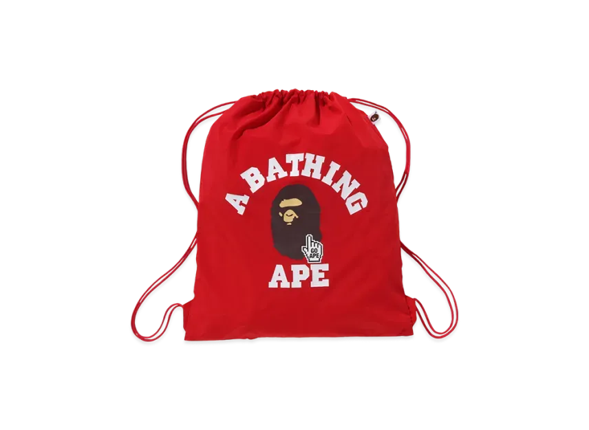 A BATHING APE Go Ape Pointer College Knapsack 