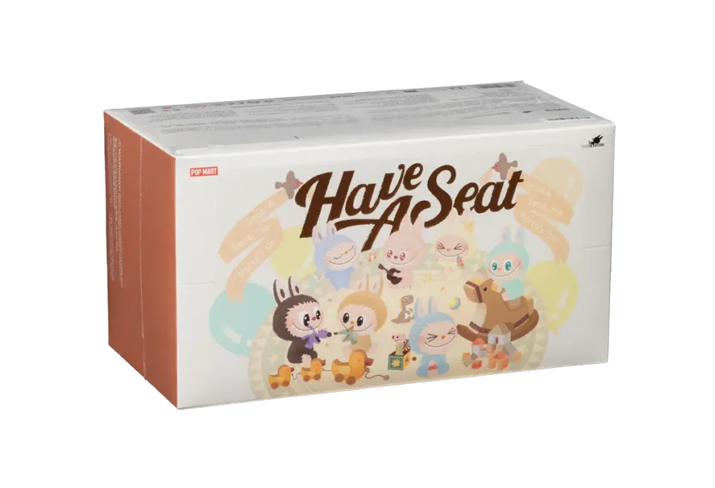 POP MART THE MONSTERS (Labubu) Have a Seat Plush Series (Assortment Box and Individual Plushies)